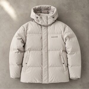 DAILY PAPER The Nicole Puffer in Nacreous Clouds Beige